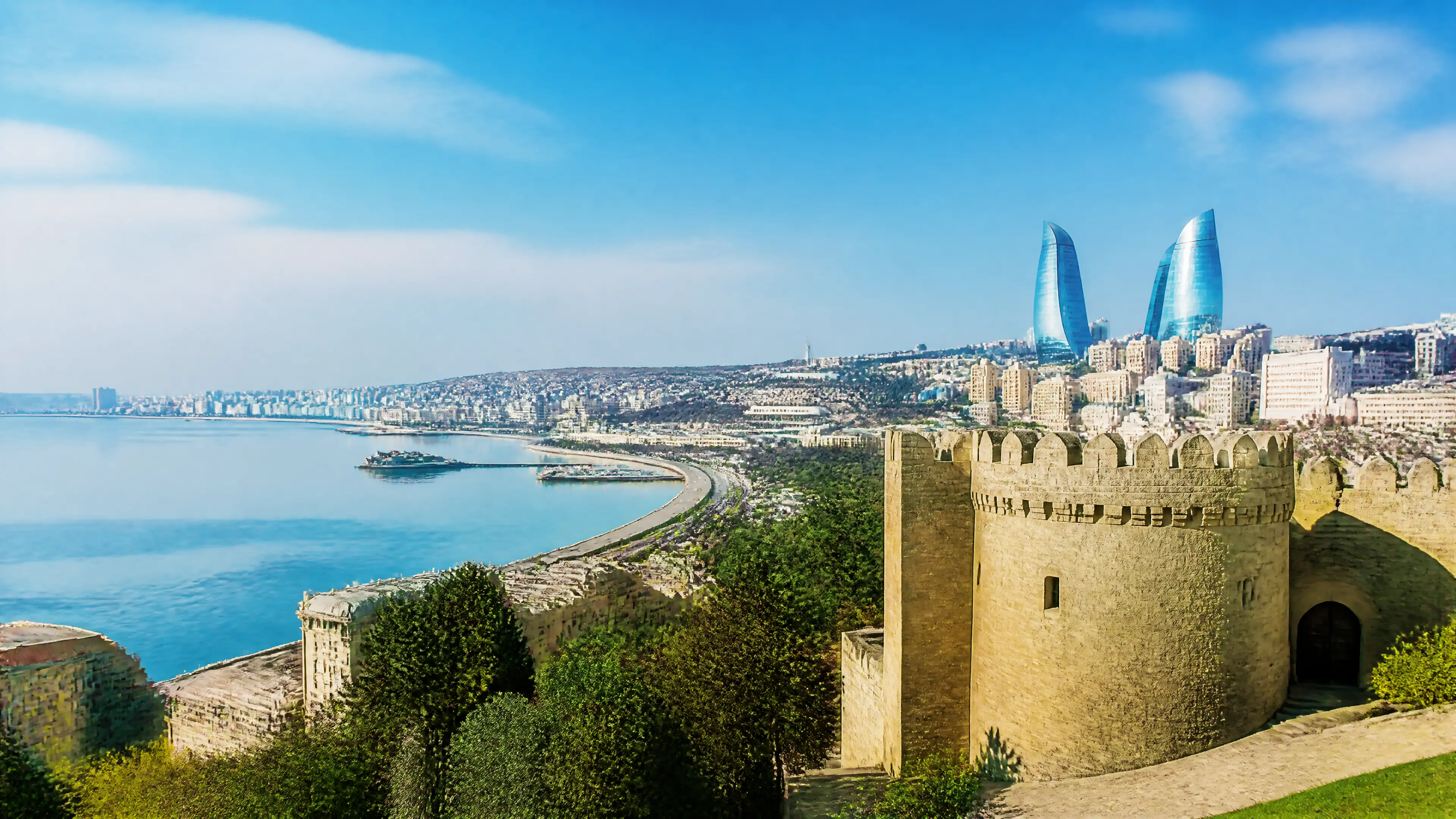 May holidays in Azerbaijan — general view