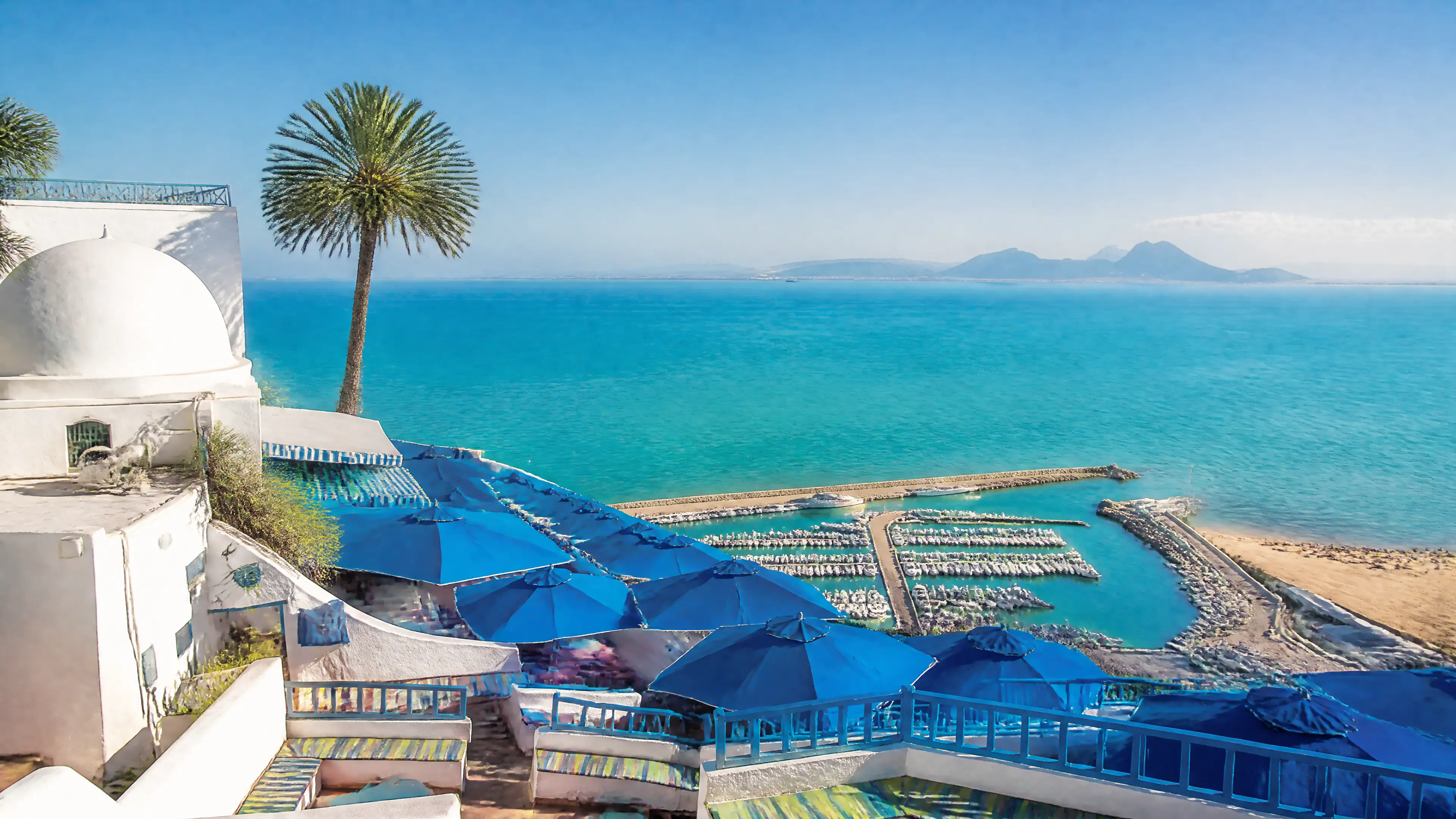 beach holidays in Tunisia — general view