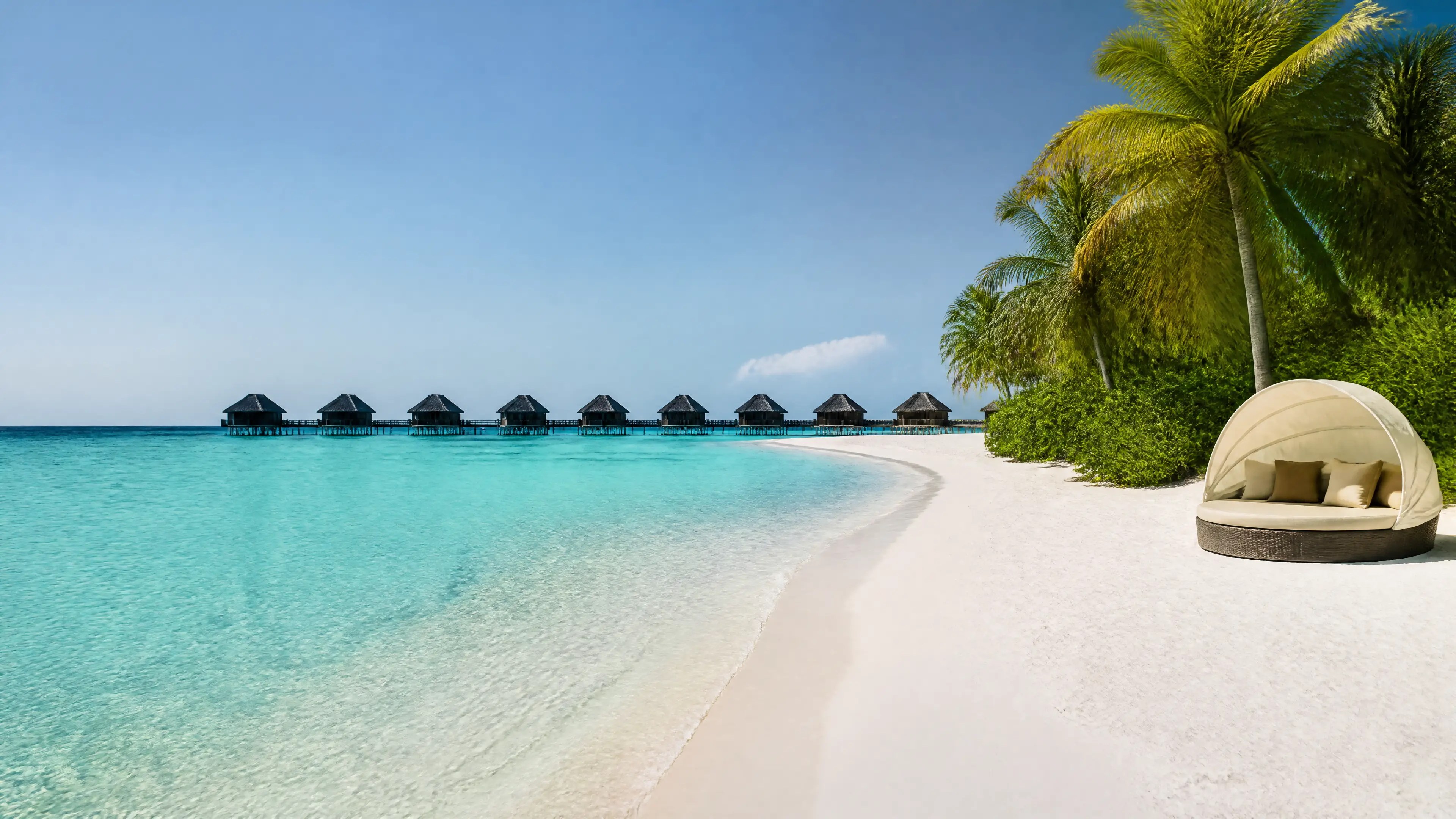 all inclusive in the Maldives — general view